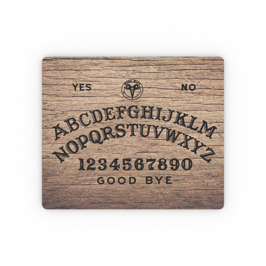 Rustic Ouija Board Mouse Pad | Vintage Office Decor, Gaming Gift, Witchy Desk Accessory, Unique Home Office Supplies