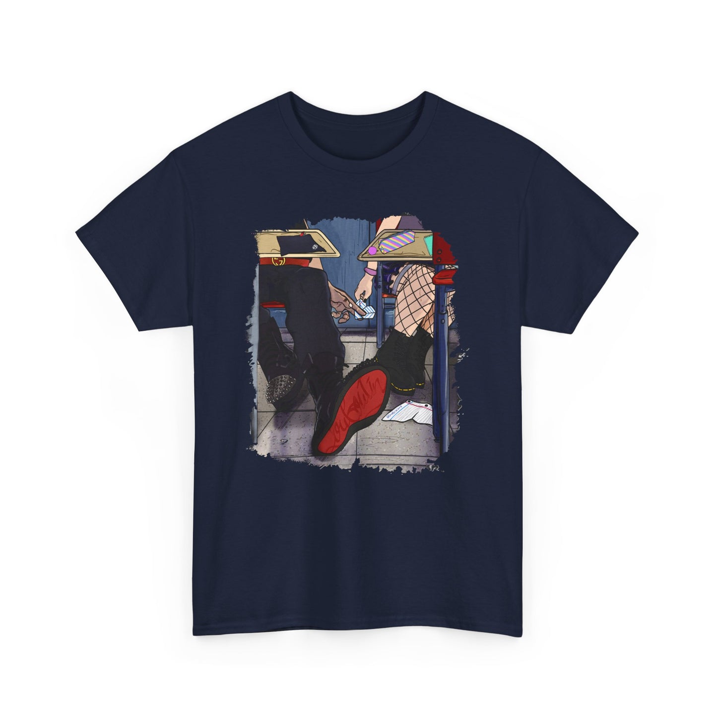 Edgy Graphic Tee for Trendsetters, Streetwear Fashion, Urban Style, Casual Wear, Gift for Him/Her