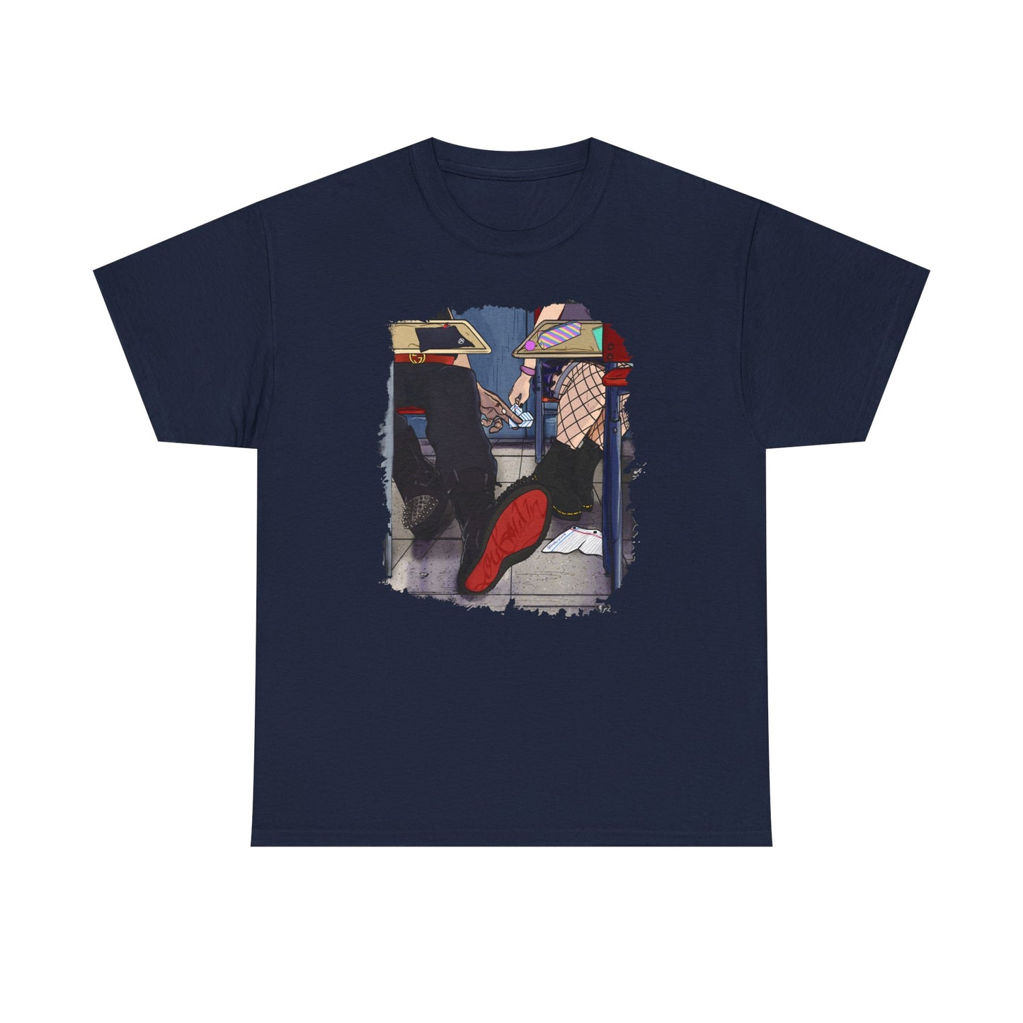 Edgy Graphic Tee for Trendsetters, Streetwear Fashion, Urban Style, Casual Wear, Gift for Him/Her