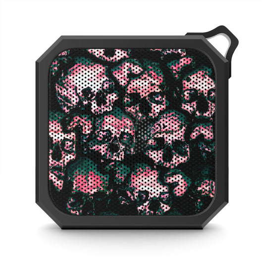 Skull Pattern Outdoor Bluetooth Speaker - Portable Sound, Unique Skull Design, Camping Accessories, Music Lover Gift, Adventure Gear