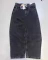 Men's Y2K Gothic Skeleton Print Oversized Jeans β Harajuku Wide-Leg Streetwear Pants, Hip Hop Rock Denim