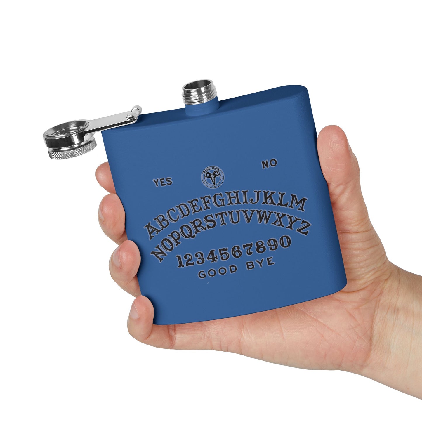 Ouija Board Stainless Steel Flask, 6oz - Unique Gift for Drink Lovers, Fun Party Accessory, Halloween Decor, Adventure Travel, [...]
