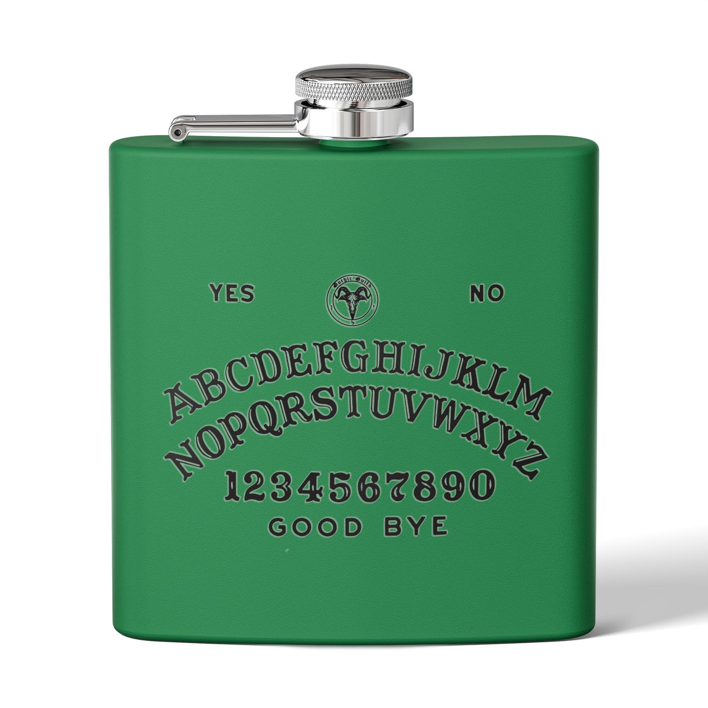 Ouija Board Stainless Steel Flask, 6oz - Unique Gift for Drink Lovers, Fun Party Accessory, Halloween Decor, Adventure Travel, [...]