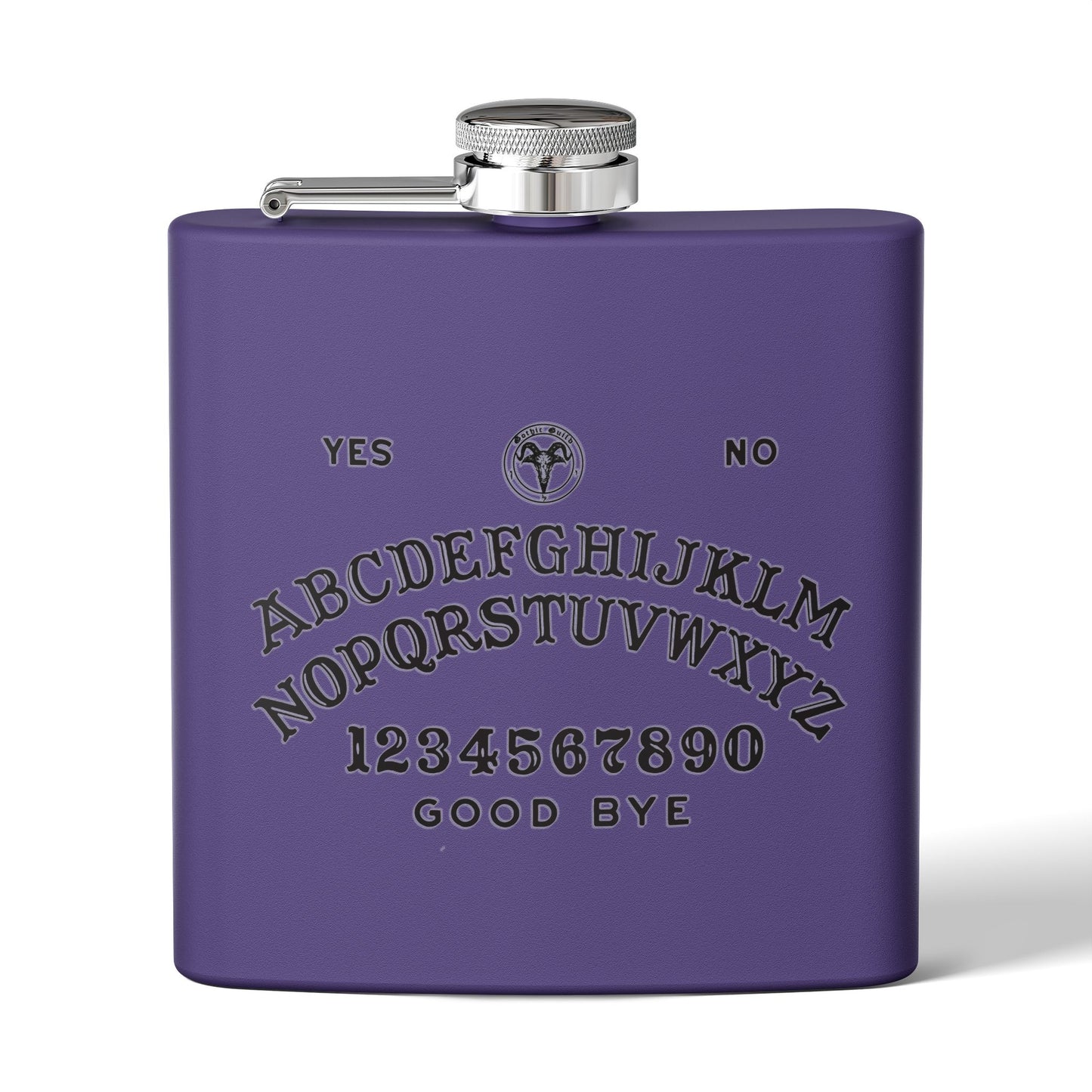 Ouija Board Stainless Steel Flask, 6oz - Unique Gift for Drink Lovers, Fun Party Accessory, Halloween Decor, Adventure Travel, [...]