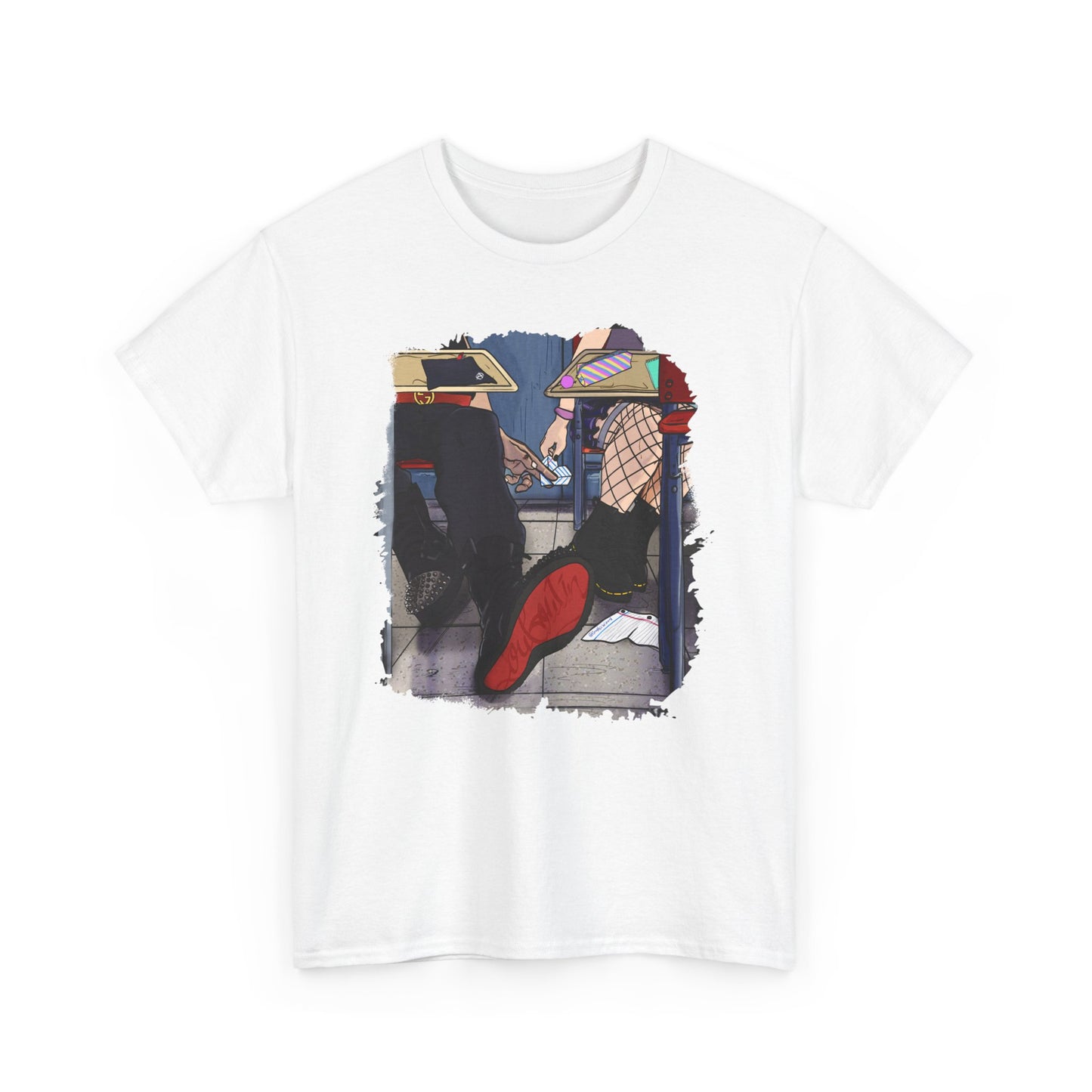 Edgy Graphic Tee for Trendsetters, Streetwear Fashion, Urban Style, Casual Wear, Gift for Him/Her