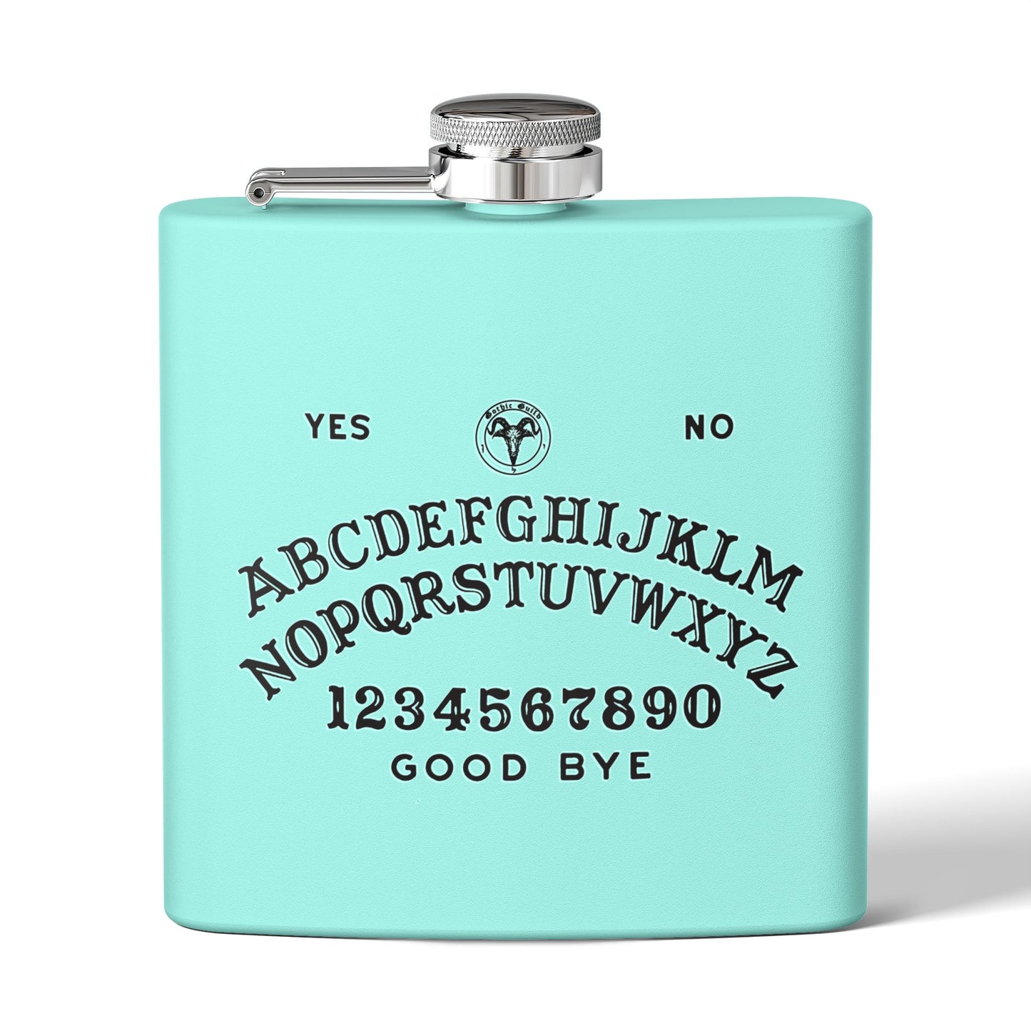 Ouija Board Stainless Steel Flask, 6oz - Unique Gift for Drink Lovers, Fun Party Accessory, Halloween Decor, Adventure Travel, [...]
