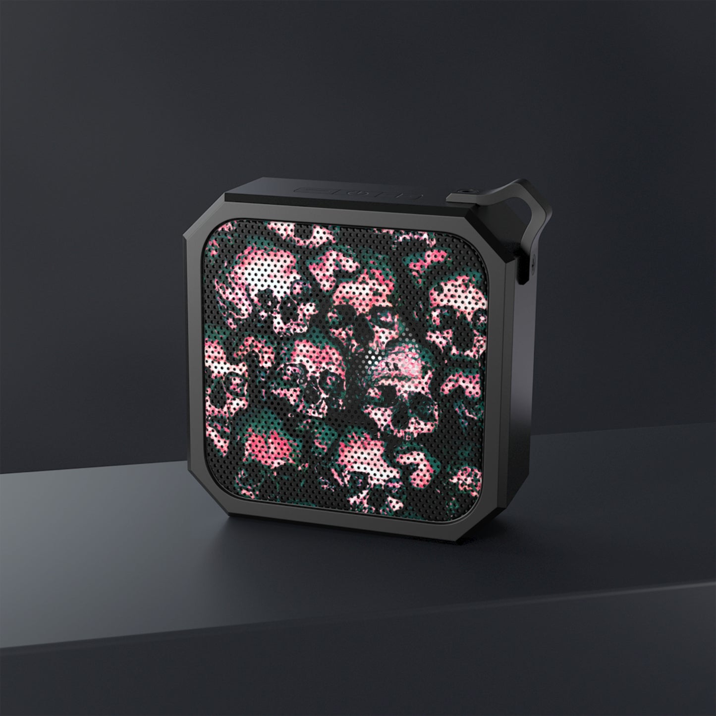 Skull Pattern Outdoor Bluetooth Speaker - Portable Sound, Unique Skull Design, Camping Accessories, Music Lover Gift, Adventure Gear