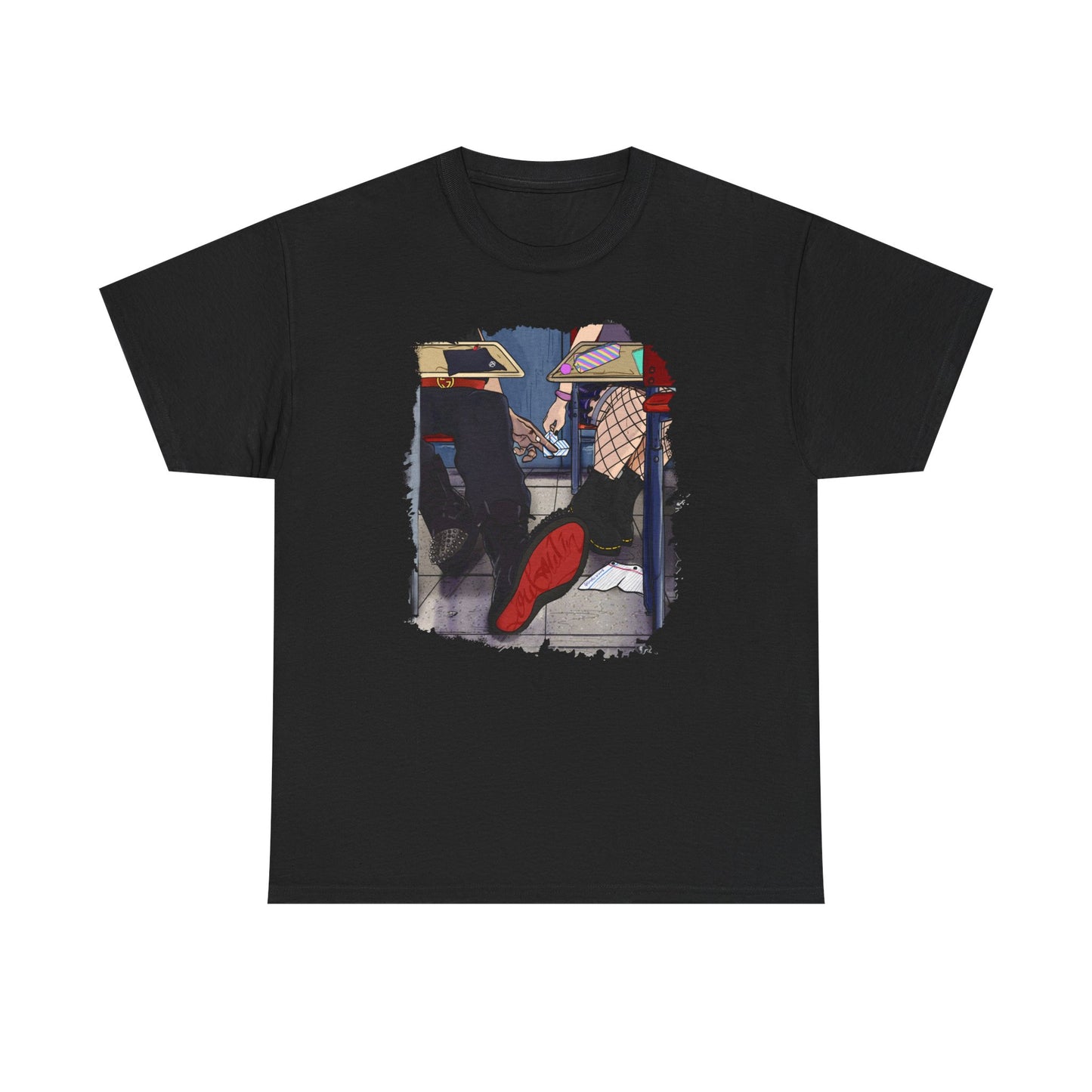 Edgy Graphic Tee for Trendsetters, Streetwear Fashion, Urban Style, Casual Wear, Gift for Him/Her