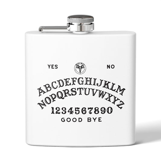 Ouija Board Stainless Steel Flask, 6oz - Unique Gift for Drink Lovers, Fun Party Accessory, Halloween Decor, Adventure Travel, [...]