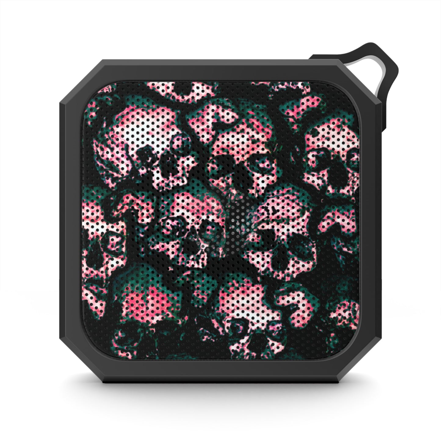 Skull Pattern Outdoor Bluetooth Speaker - Portable Sound, Unique Skull Design, Camping Accessories, Music Lover Gift, Adventure Gear