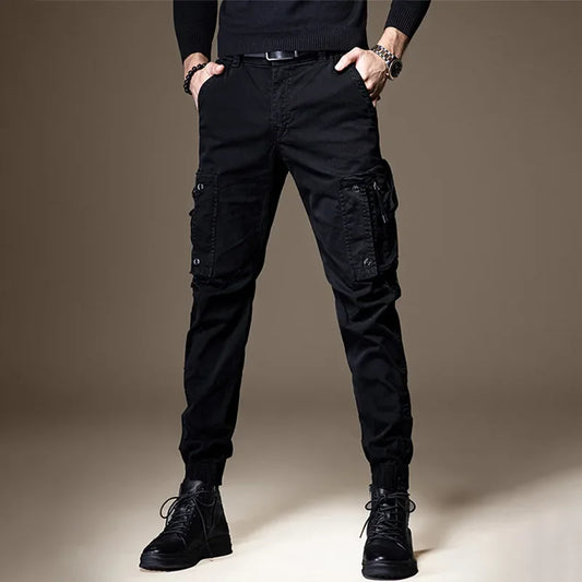 Men's Straight-leg Cargo Pants Lightweight Functional Outdoor Tactical Casual Pants For Men Women